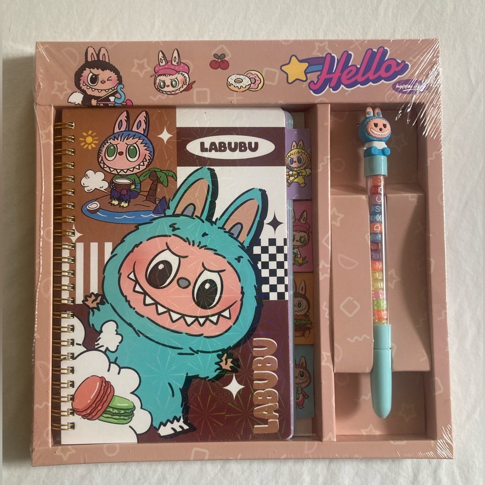Labubu Stationery Set